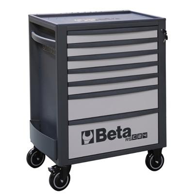 RSC24-7-G BETA 7 Drawer ABS Wheeled Roller Cabinet