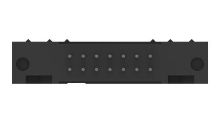 5499910-2 TE Connectivity AMP-LATCH, 2.54mm Pitch, 14 Way, 2 Row, Straight PCB Header, Through Hole