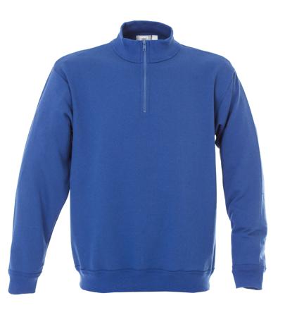 988361-S-ROYAL JRC 988361 Royal Blue 30% Polyester, 70% Cotton Sweat Shirt S