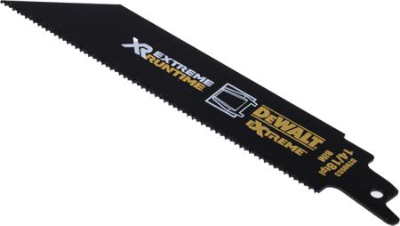 DT99553-QZ Dewalt 156mm Cutting Length, Reciprocating Saw Blade, 14/18 TPI Teeth Per Inch