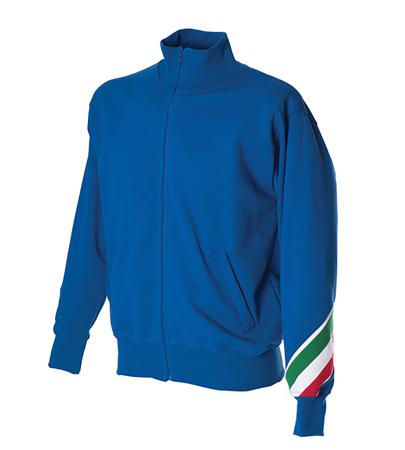 988292-M-ROYAL JRC 988292 Royal Blue 100% Cotton Sweat Shirt M