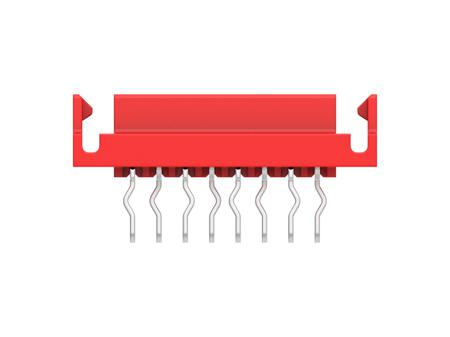 338068-8 TE Connectivity Micro-Match Series 2.54mm Pitch 8 Way 2 Row Straight PCB Socket, Through Hole, Solder Termination