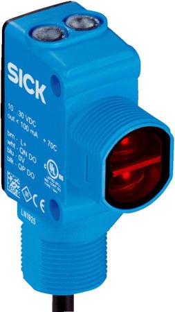 HTB18B-P4B2AB Sick Background Suppression Photoelectric Sensor, Block Sensor, 5 → 300 mm Detection Range