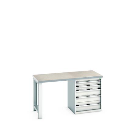 41003135-16V Bott 41003135.16V Sheet Steel Workbench, 840mm x 750mm x 1500mm