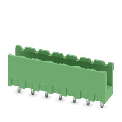 1758063 Phoenix Contact Straight Solder PCB Header, 7 Contact(s), 5.08 mm Pitch, 1 Row, Shrouded