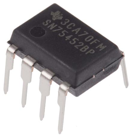 SN75452BP Texas Instruments Dual Peripheral Driver 8-Pin PDIP,