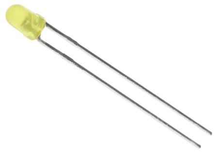 L-934YD-12V Kingbright14 V Yellow LED 3mm Through Hole,