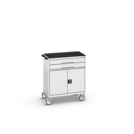 16927011.16 2 Door, 2 Drawer Sheet Steel Floor Standing Cabinet, 800 x 550 x 965mm