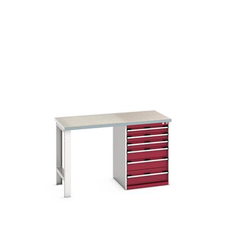 41003493-24V Bott 41003493.24V Sheet Steel Workbench, 940mm x 750mm x 1500mm