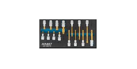 163-482-15 HAZET 15-Piece 1/2 in Square
