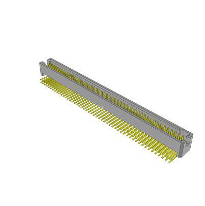 TFM-150-01-L-D-RA Samtec TFM Series Vertical Through Hole PCB Header, 100 Contact(s), 1.27mm Pitch, 2 Row(s), Shrouded