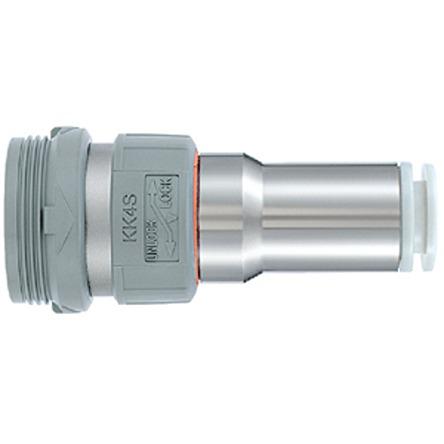 KK3S-08H SMC KK Series One-touch Fitting, Push In 8 mm to Rc 1/4, Socket Connection Style
