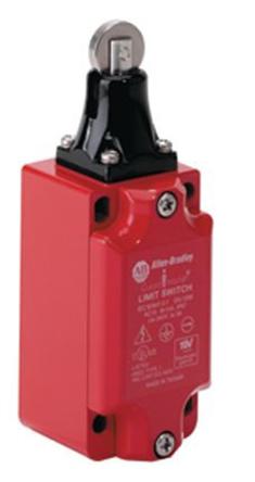440P-MRPB13B Allen Bradley Guardmaster 440P Series Roller Plunger Limit Switch, NO/NC, IP66, 4PST, Metal Housing
