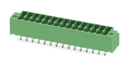 1054076 Phoenix Contact, 3.5mm Pitch, DMCV 1.5, 15 Way, Pluggable Terminal Block, Header, Plug-In,