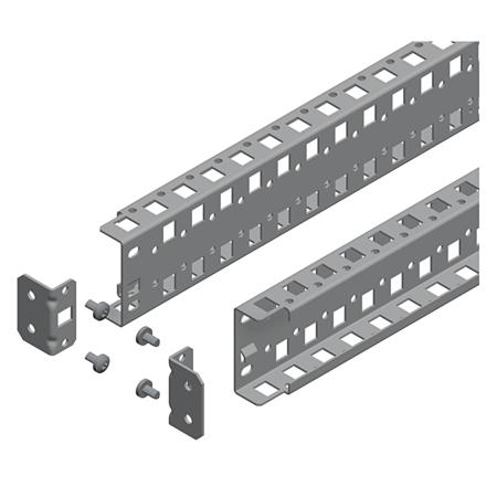 NSYSUCR65180 Schneider Electric NSY Series Steel Rail for Use with Enclosure, 1800 x 65 x 27mm