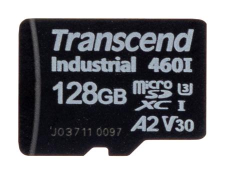 TS128GUSD460I Transcend 128 GB Industrial MicroSD Micro SD Card