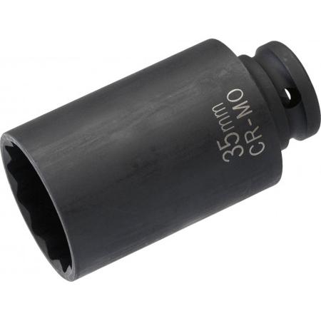 19143-30M SAM 30 mm 1/2 in Drive Impact Socket, 85 mm length