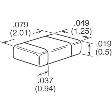 08055F102K4T2A AVX Corporation