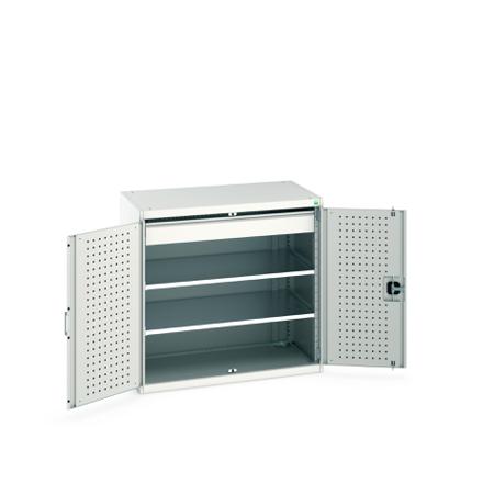 40021201-16V Bott 2 Door Sheet Steel Floor Standing Cupboard, 1050 X 650 X 1000mm
