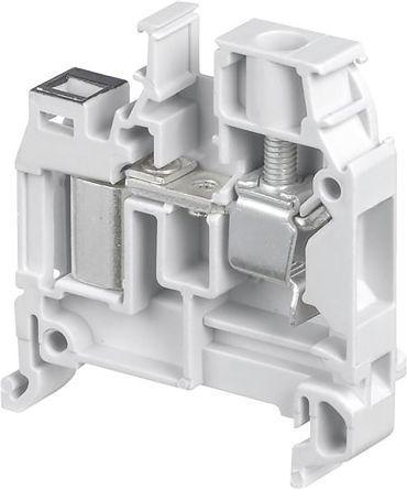 1SNA199042R2500----D6-8-ADO ABB Screw Terminal, SNA Series , 4mm², 1 kV ac, 24A, Screw Clamp Termination, Grey
