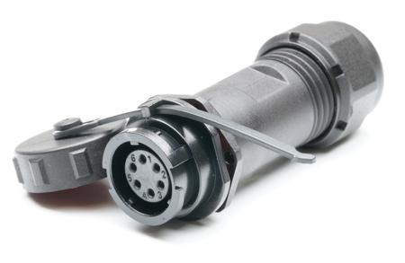 304-556 RS PRO Industrial Circular Connectors, 6 Contacts, In-line, SY13 Connector, Socket, Female, IP67