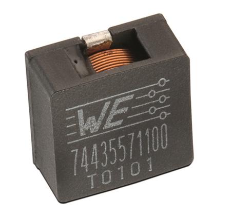7443557760 Wurth Elektronik, WE-HCI, 1890 Yes Surface Mount Inductor with a Polystyrene Core, 7.6 μH Flat Wire Winding ±20 % 20 A