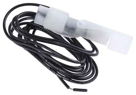 RSF84Y100R Sensata Cynergy3 RSF80 Series External Polypropylene Float Switch, Float, 1m Cable, SPNO, 240V ac Max, 120V dc Max