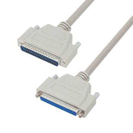 CRMN37MF-5 L-Com Male D-Sub to Female D-Sub Cable assembly, 5ft PVC