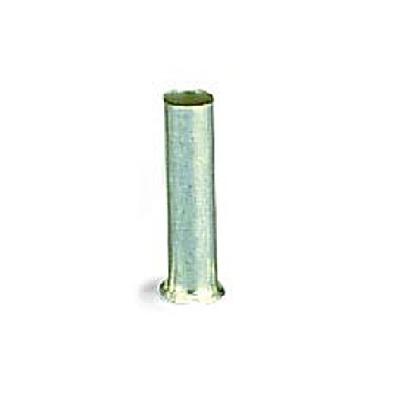 216-101-1 WAGO, 216 Ferrule, 8mm Pin Length, 2.1mm Pin Diameter, Silver