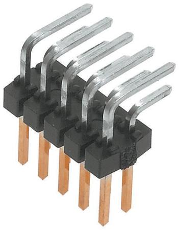 90122-0766 Molex C-Grid III Series Right Angle Through Hole Pin Header, 12 Contact(s), 2.54 mm Pitch, 2 Row, Unshrouded