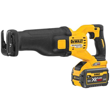 DCS389X2-GB DeWALT XR FLEXVOLT  Cordless Reciprocating Saw, 54V, Type G - British 3-Pin