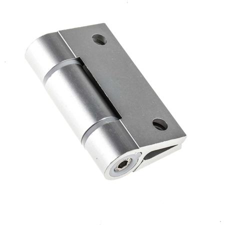 770-2986 RS Pro Anodised Polyamide Torque-Adjustable Hinge with a Fixed pin Left, Right-Handed Screw, 55mm x 65mm x 4.5mm