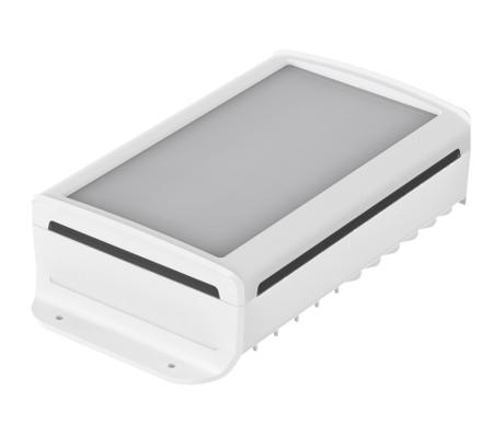 48336431-HMT2 Bopla BoVersa Series White Polycarbonate Desktop Enclosure, 258 x 140 x 66.5mm