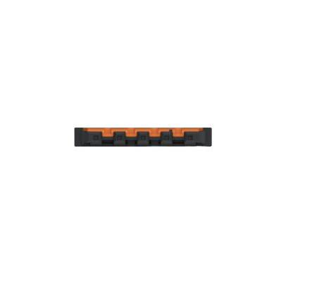 524197-E ERNI Voltron Series Straight PCB Mount PCB Connector, 2 Contact(s), 6.2mm Pitch, 1 Row(s), Shrouded
