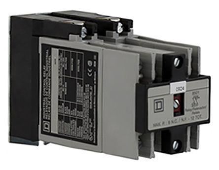 8501XO60V01 Schneider Electric 6P-NO Panel Mount Non-Latching Relay, 24V ac Coil, 5 A