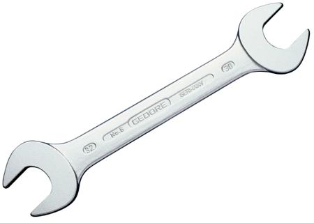 6-8x9 Gedore 8mmx9mm Open Ended Spanner, 140 mm length