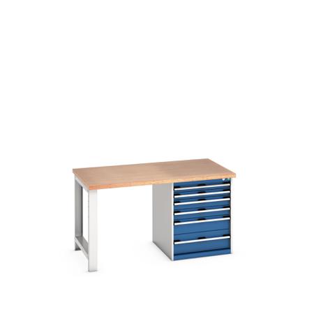 41004113-11V Bott 41004113.11V Sheet Steel Workbench, 840mm x 900mm x 1500mm