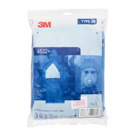 4532BL 4532+ AR COVERALL BLUE+WT T5/6 L