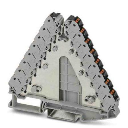 3270159 Phoenix Contact Distribution Block, 32 Way, 2.5mm², 17.5A, 250 V, Grey