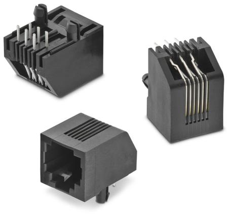 615006143621 Wurth Elektronik WR-MJ, 6 Way Horizontal PCB Mount RJ45 Connector Female
