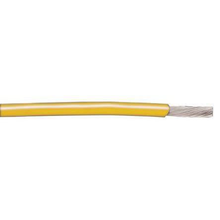 872-4470 RS Pro Yellow, 100m MPPE UL11028 Hook Up Wire, 0.13 mm² CSA , 600 V 26 AWG