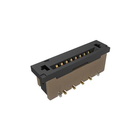 SFW8S-2STMAE1LF Amphenol ICC, SFW 1 mm Pitch 8 Way Straight Female Connector, Tab