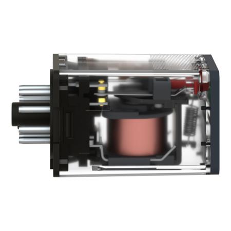 RUMC21B7 Schneider Electric, 24V Coil Relay Interface Module DPDT, 8A Switching Current Plug In,