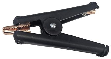 286-450 RS PRO Crocodile Clip Crocodile Clip Connection, Copper Contact, 300A, Black