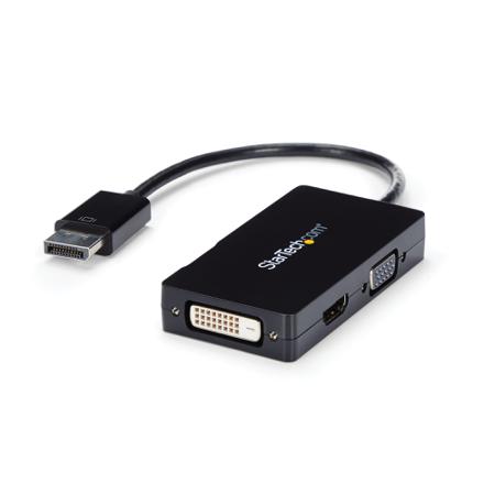DP2VGDVHD StarTech.com 3 port DisplayPort to DVI, HDMI, VGA Adapter, 150mm Length - 1920 x 1200 Maximum Resolution
