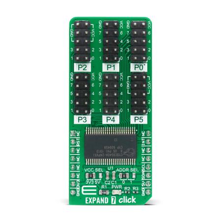 MIKROE-4244 MikroElektronika EXPAND 7 Click CY8C9540A Sensor Add-On Board