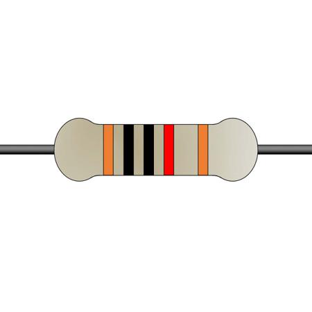 MF0207FTE52-10K Yageo 10kΩ Metal Film Fixed Resistor 0.6W ±1%