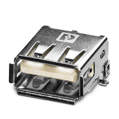 1332634 Phoenix Contact Straight Type USB-A 2.0 IP20 USB Connector