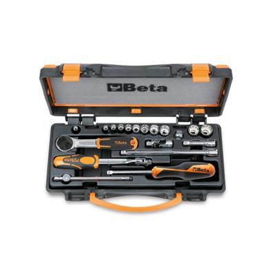 900MB-C19 BETA 900MB/C19 19 Piece Socket Set, 1/4 in Square Drive
