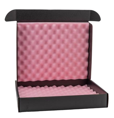 218-581 Conductive 100% Pure Kraft ESD Box 394mm (L) 318mm (W) 64mm (H)